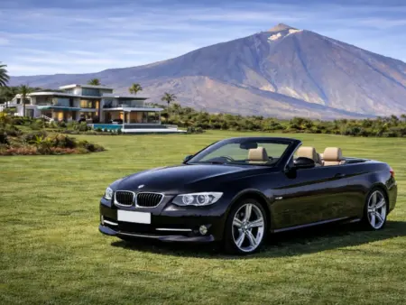 BMW 320d Cabriolet E93 - car rental in Tenerife