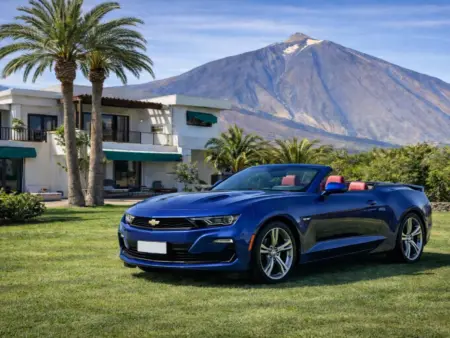 Chevrolet Camaro Convertible - car rental in Tenerife