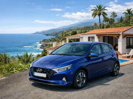 Hyundai i20 - car rental in Tenerife