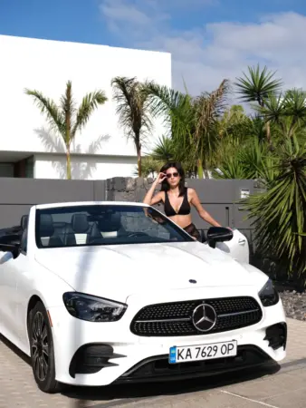 Mercedes-Benz E450 MHEV Cabriolet - convertible rental in Tenerife