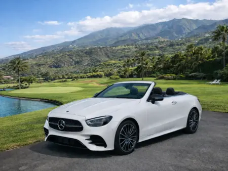 Mercedes-Benz E450 MHEV Cabriolet - car rental in Tenerife